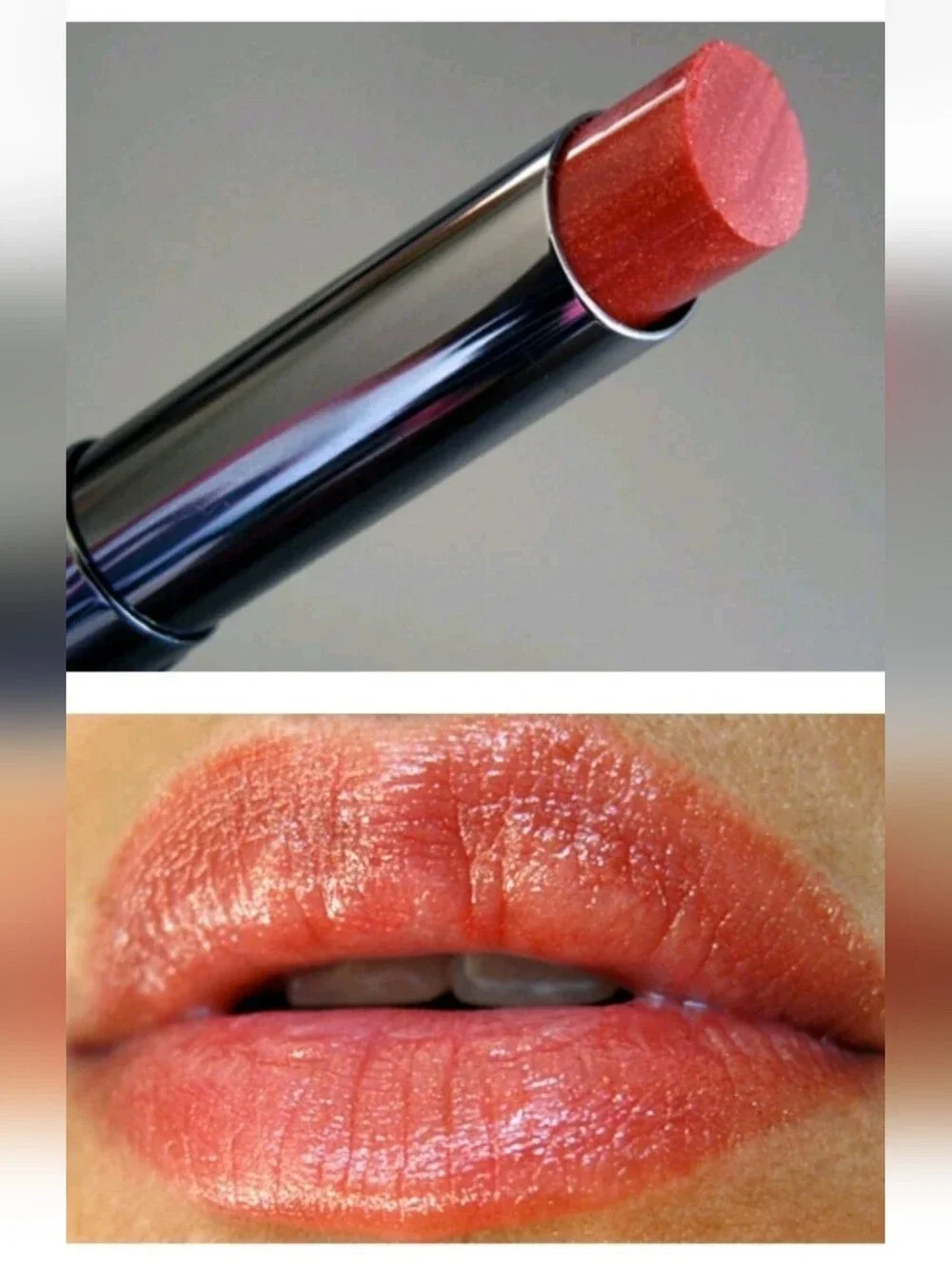 New Retired Perscriptives Lip Shine Estee Lauder Strawberry Twist 03 Rose Makeup